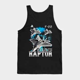 Bootleg Stealth F-22 Raptor Tank Top